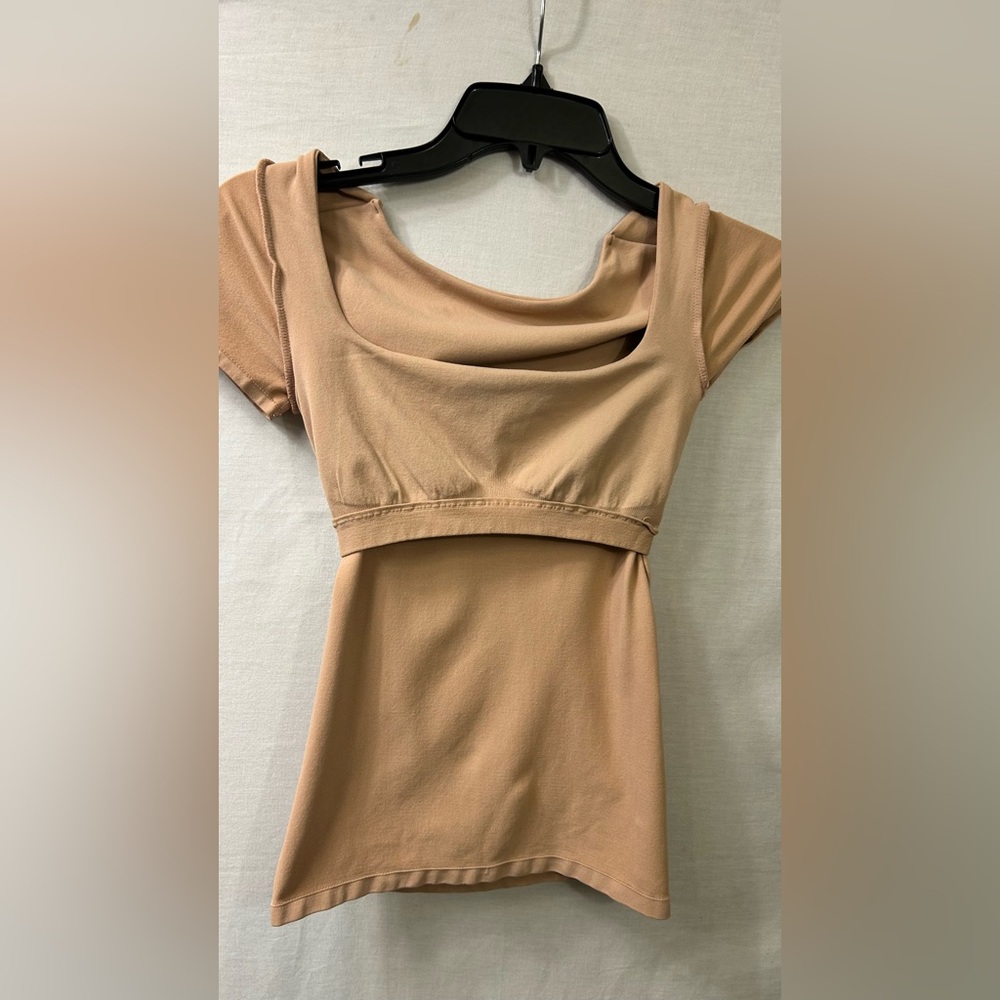 Free People intimately Clean Lines Baby Tee in Tuscany - Picture 4 of 6